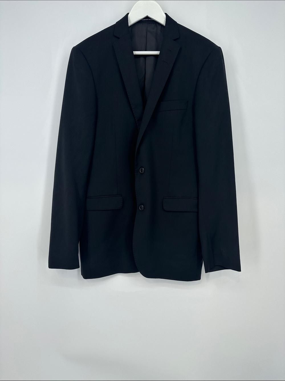 Tiger of Sweden Norden Black Two-Button Blazer - Size EU 50 US 40